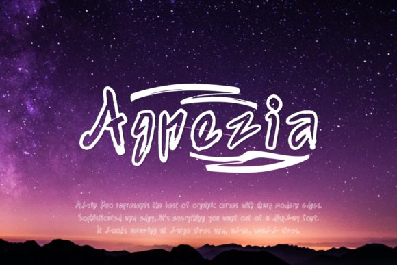 Agnezia Font: Elevate Your Brand Identity