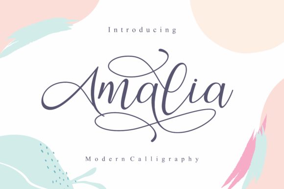 Amalia Typeface for Web Design