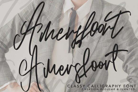 Amersfoort: A Handwritten Font for Editorial Design