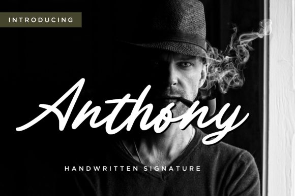 Anthony: A Handwritten Font for Polished Branding