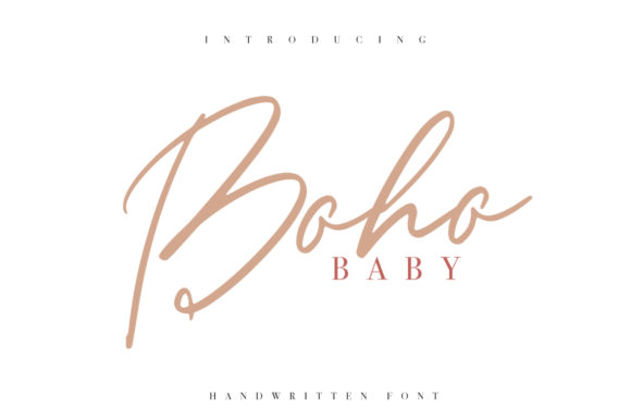 Boho Baby Font: Elevate Your Brand Identity