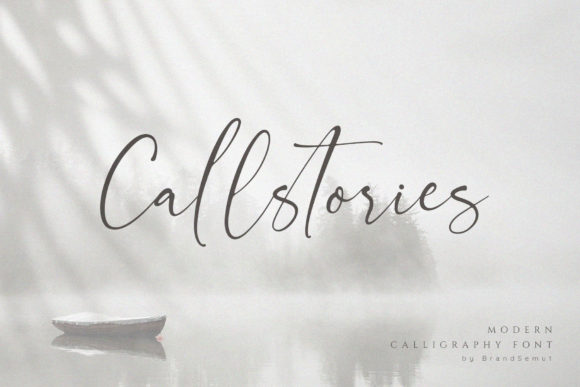 Callstories Font: Elegant Script for Makers