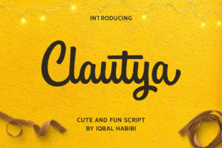 Clautya: A Handwritten Font for Clear Campaigns