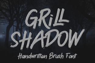 Grill Shadow: A Creepy Handwritten Font Review