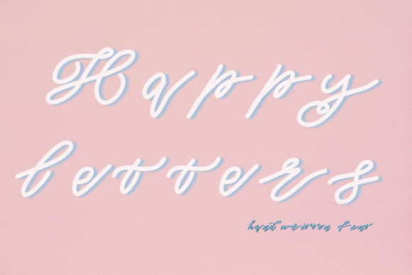 Happy Letters: The Handwritten Font for Marketers