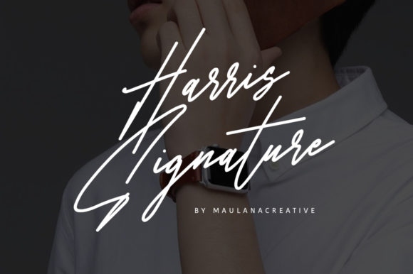Harris Signature: A Timeless Script Font for Modern Brands