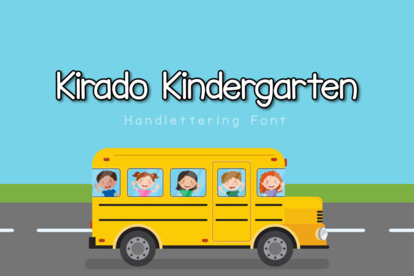 Kirado Kindergarten Font for Web Design