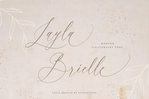 Layla Brielle: A Handwritten Font for Web Design