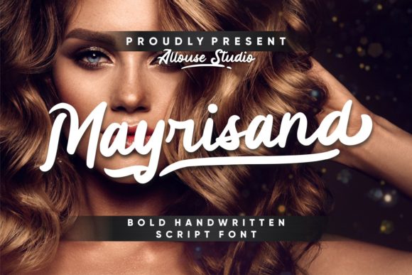 Mayrisand: A Bold Handwritten Font for Editorial Design