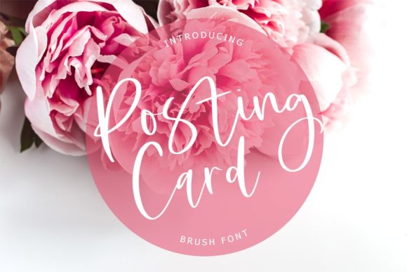 Posting Card Font for Professional Branding