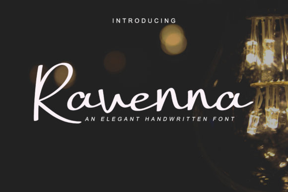 Ravenna: The Script Font for Scroll-Stopping Designs