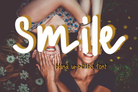 Smile: A Friendly Handwritten Font for Editorial Design