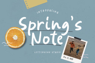 Spring’s Note: The Script Font That Refreshes Brand Identity