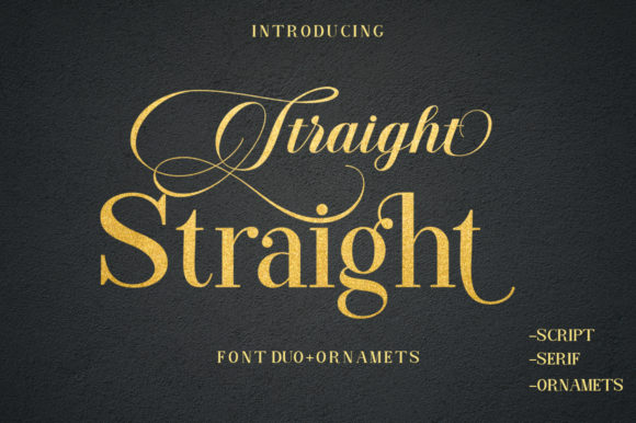 Straight Font: Elevate Your Campaign Visuals