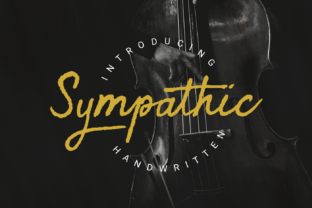 Sympathic: A Playful Script Font for Web Design