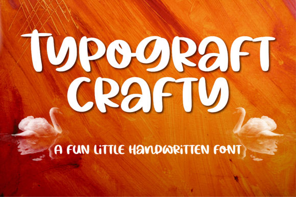 Typograft Crafty: A Handwritten Font for Campaigns