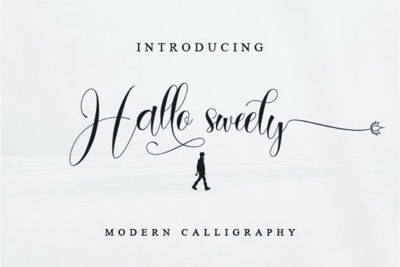 Upgrade Your Brand with the Hallo Sweety Typeface