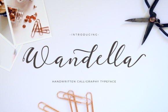 Wandella: An Elegant Handwritten Font for Editorial Design